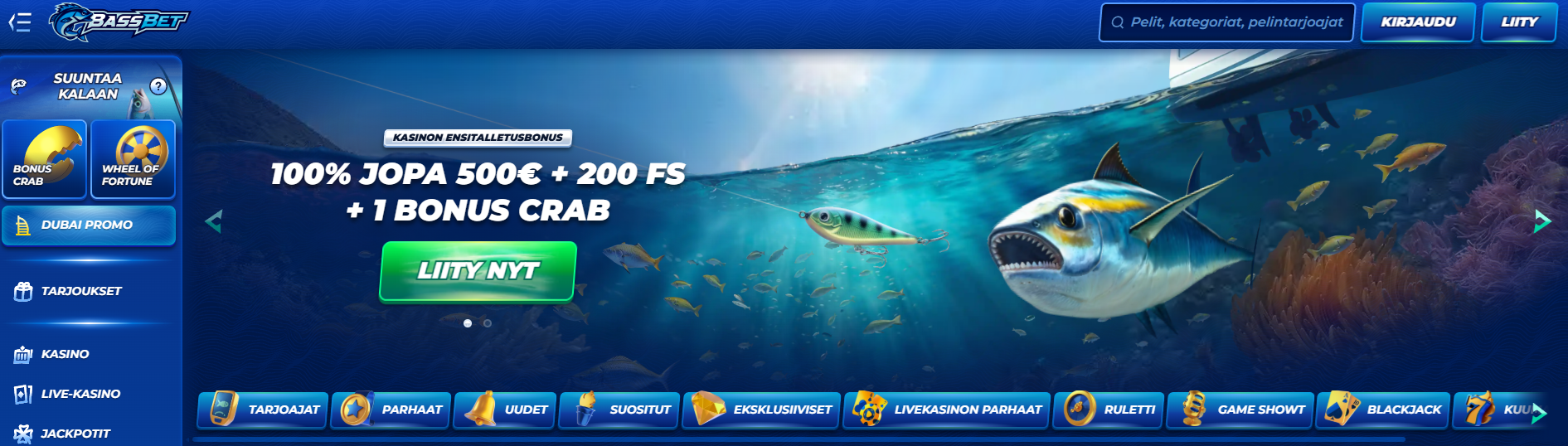 Kuvankaappaus Bassbet