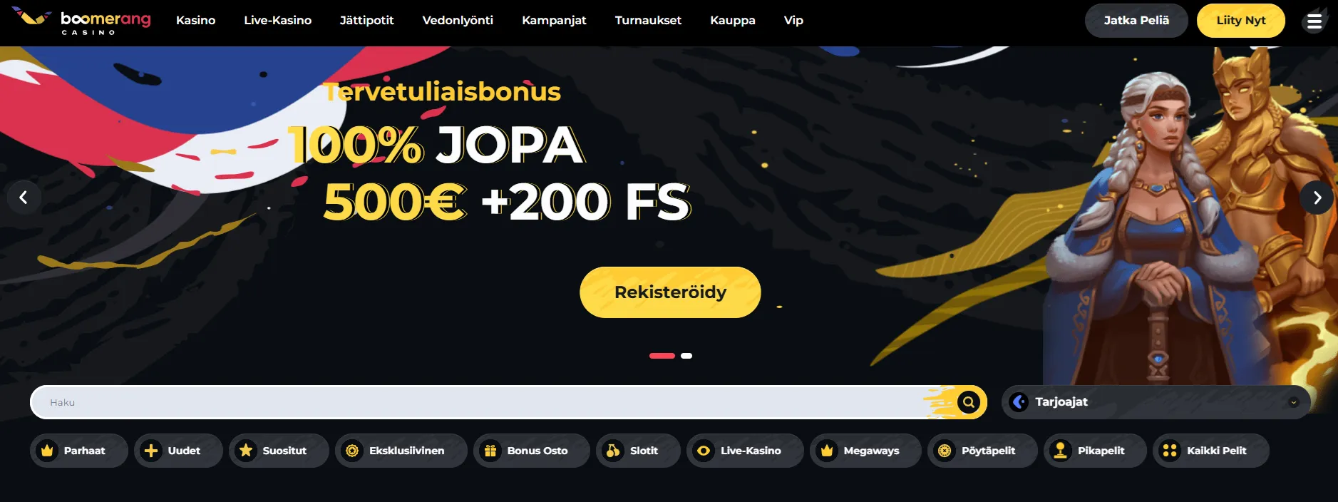 Kuvankaappaus Boomerang