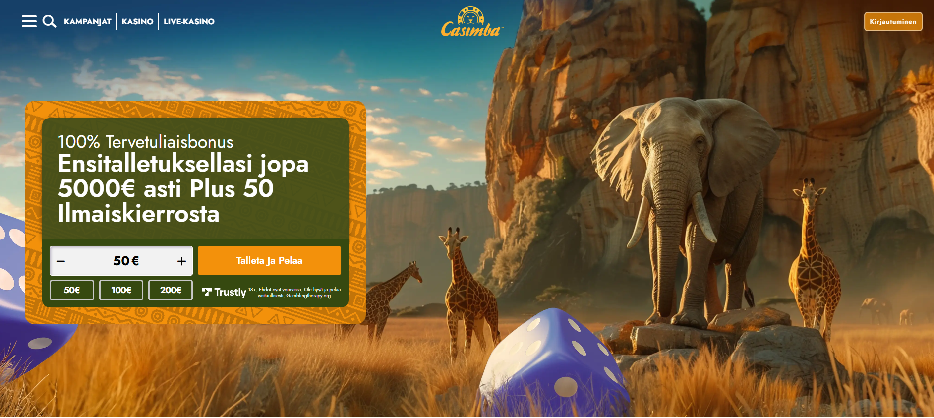 Kuvankaappaus Casimba