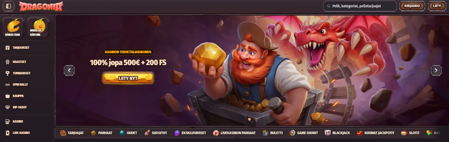 Kuvankaappaus Dragonia