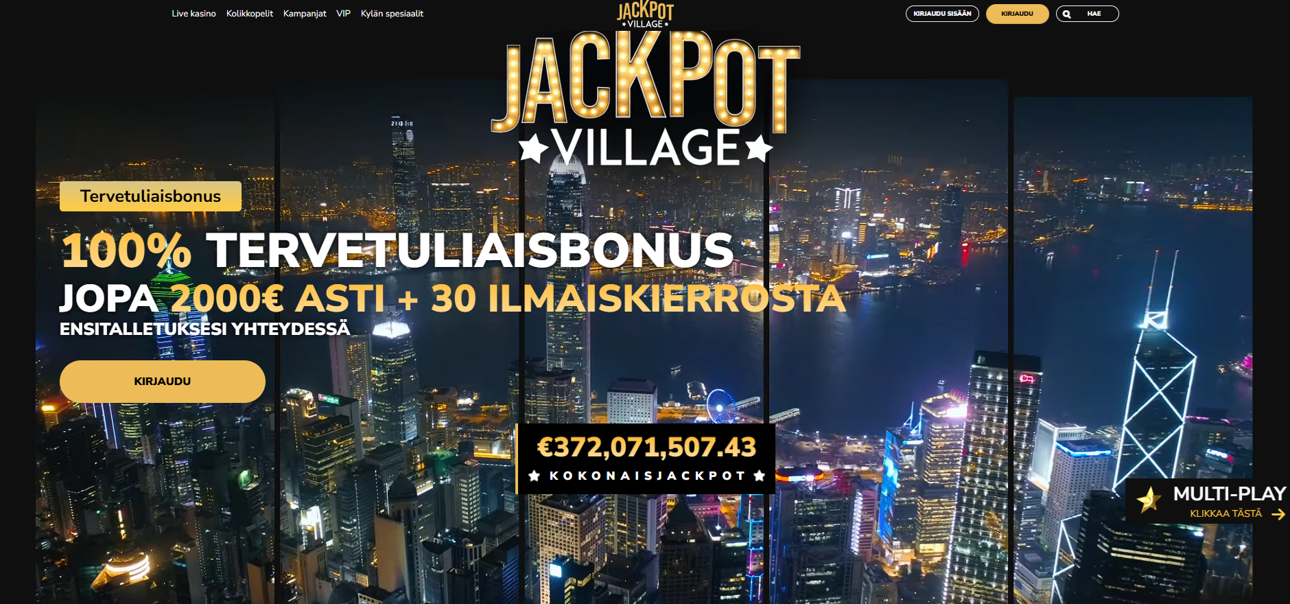 Kuvankaappaus Jackpot Village