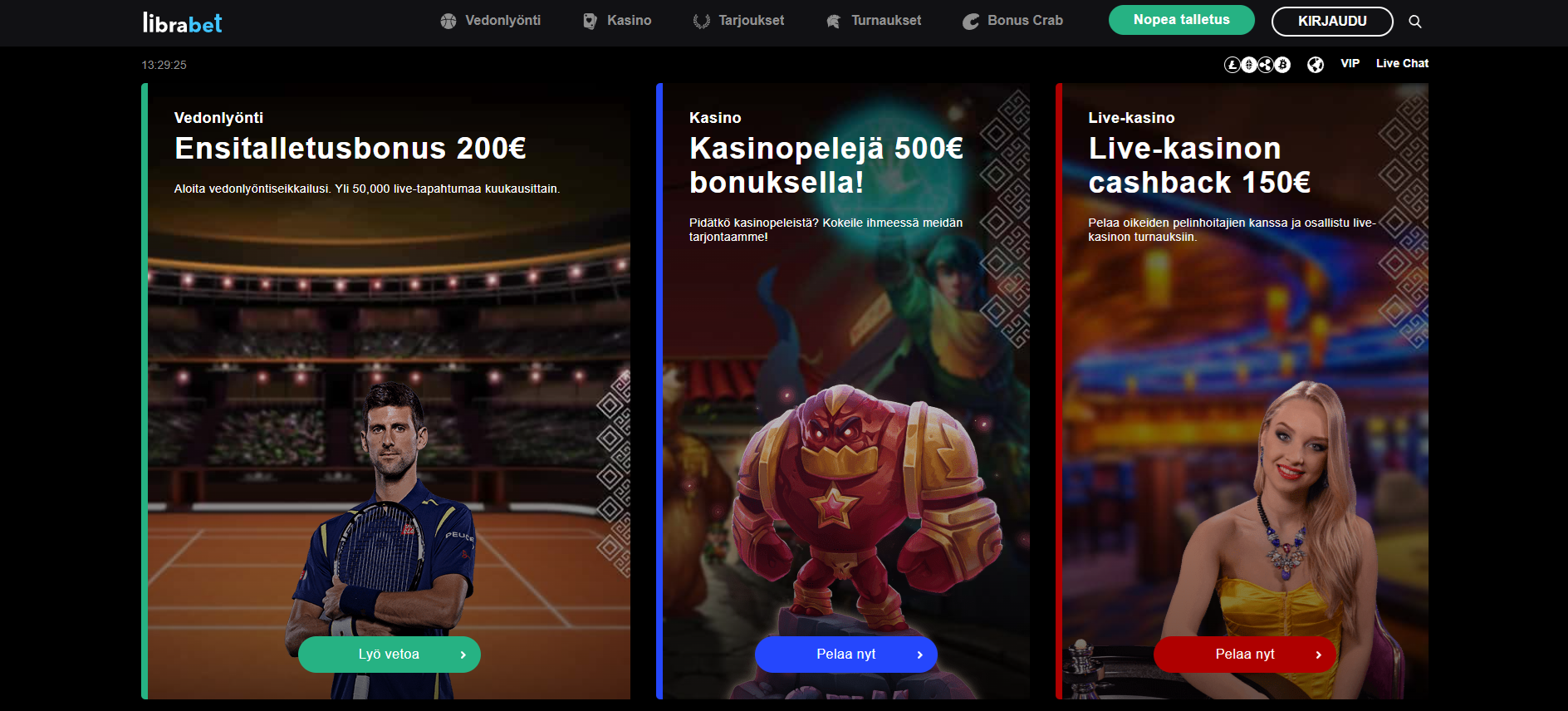 Kuvankaappaus Librabet