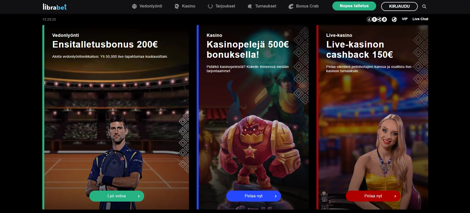 Kuvankaappaus Librabet