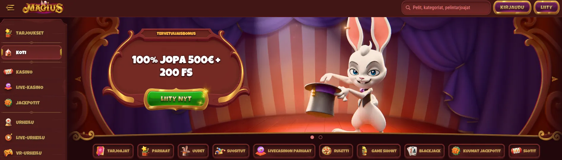 Kuvankaappaus Magius