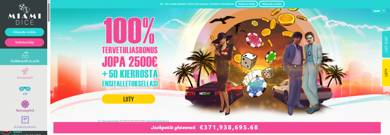 Kuvankaappaus Miami Dice
