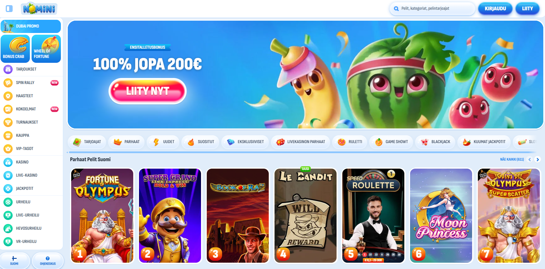 Kuvankaappaus Nomini