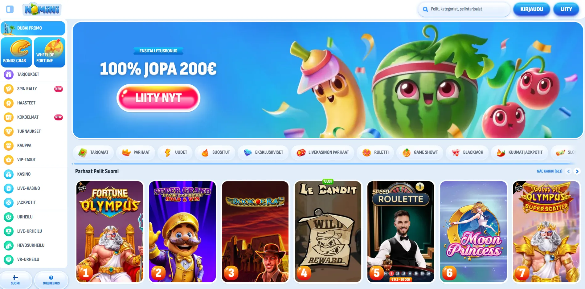 Kuvankaappaus Nomini