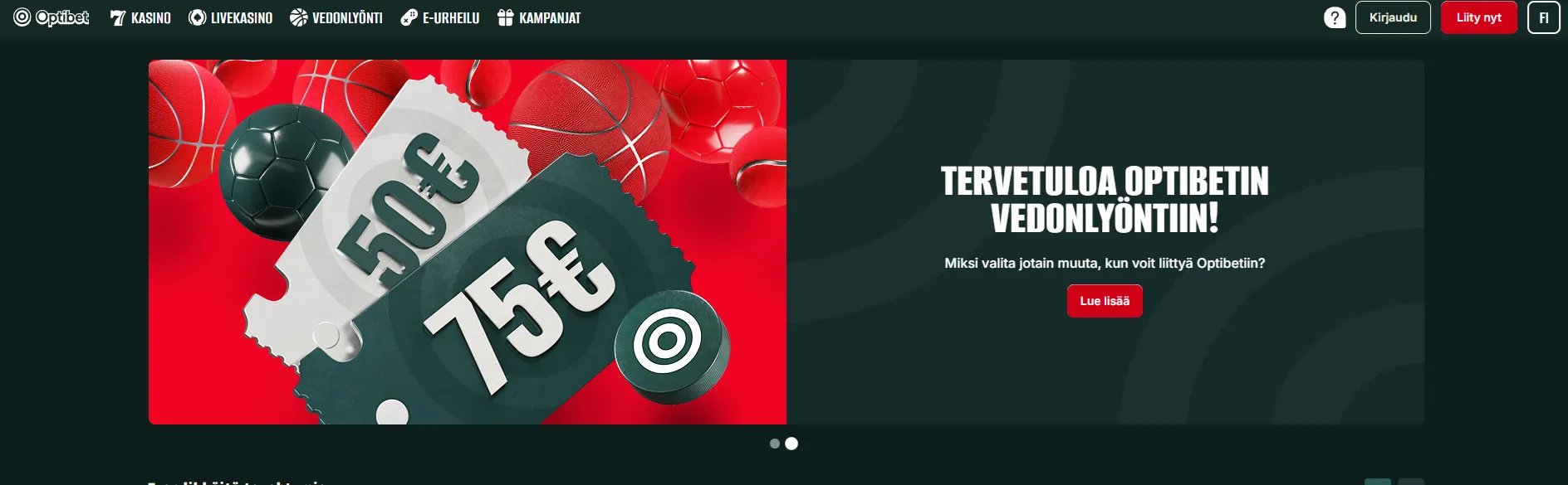 Kuvankaappaus Optibet